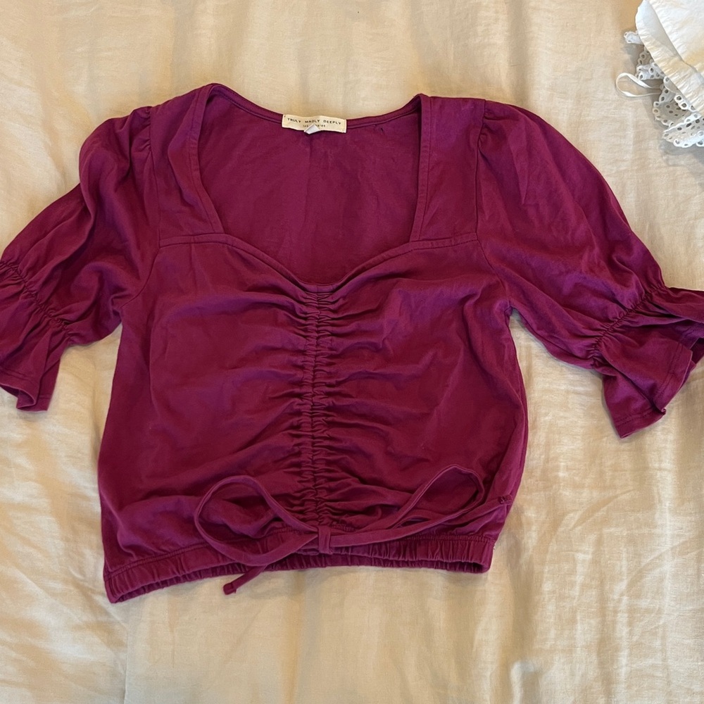 Truly Madly Deeply Magenta Top